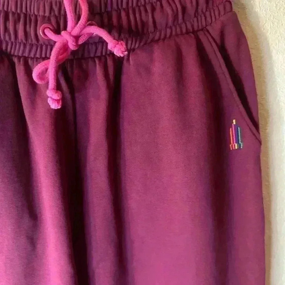 TEREZ Sweatpants in Black Raspberry sz XS - Picture 5 of 7